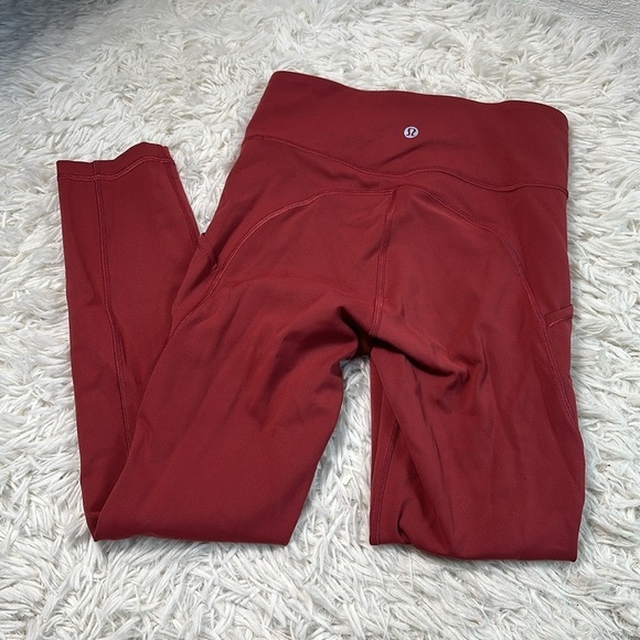 Lululemon Invigorate High-Rise Crop 23" Chianti - Picture 3 of 5